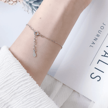 Load image into Gallery viewer, 925 Sterling Silver Shinning Bracelet With Small HandCrafted Icon